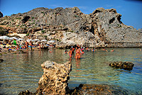 Strand von Lindos